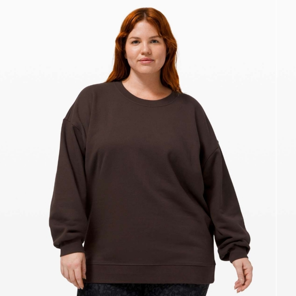 Lululemon Perfectly Oversized Crew French Press